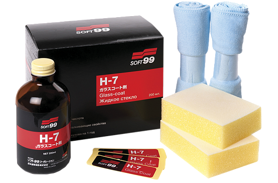 Покрытие на основе жидкого стекла SOFT-99 H-7 preview 1