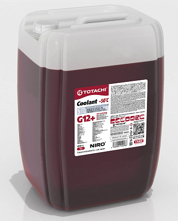Антифриз TOTACHI NIRO COOLANT RED G12+ -50°C preview 1