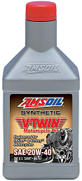 AMSOIL V-Twin Synthetic Motorcycle Oil 20W-40