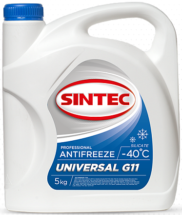 Антифриз готовый синий SINTEC Universal G11 preview 1
