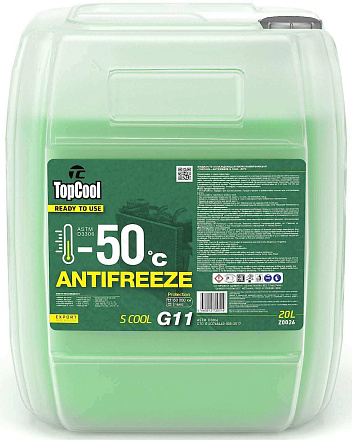 Антифриз готовый зеленый TOPCOOL Antifreeze S Cool -50 G11 preview 1