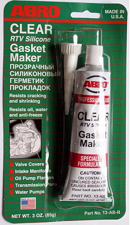 Герметик силиконовый ABRO прозрачный preview 1