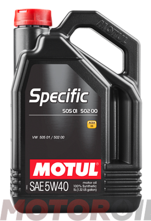 MOTUL Specific 502 00 / 505 01 SAE 5W-40 preview 1