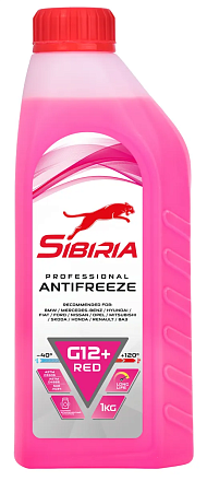 Антифриз красный SIBIRIA G-12+ preview 1