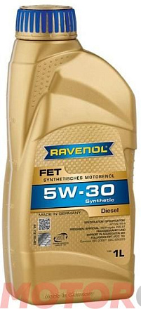 RAVENOL FET 5W-30 фото 1 RAVENOL FET 5W-30 preview 1