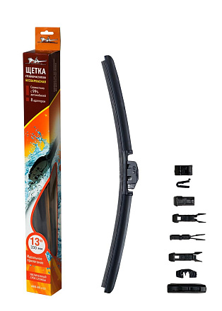 Щетка стеклоочистителя AIRLINE бескаркасная 330 мм (13)  preview 1