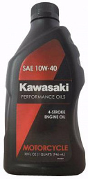 KAWASAKI Performance Oils 4-Stroke Engine Oil Motocycle 10W-40