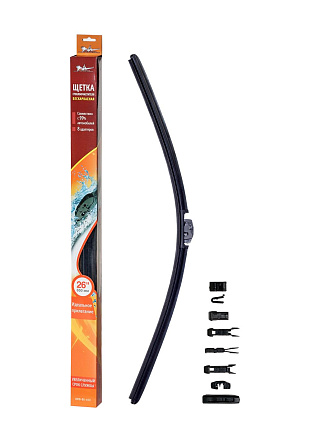 Щетка стеклоочистителя AIRLINE бескаркасная 650 мм (26)  preview 1