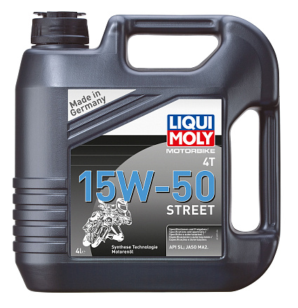 LIQUI MOLY Motorbike 4T Street 15W-50 preview 1