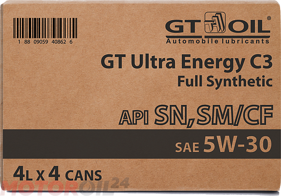 GT-OIL GT Ultra Energy C3 5W-30 фото 1 GT-OIL GT Ultra Energy C3 5W-30 preview 1