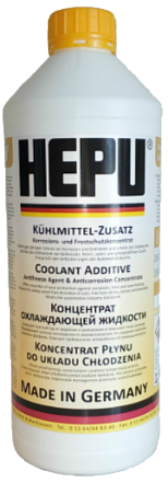 Антифриз концентрат желтый HEPU Coolant G11 preview 1