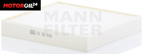 Салонный фильтр MANN CU22028 preview 2