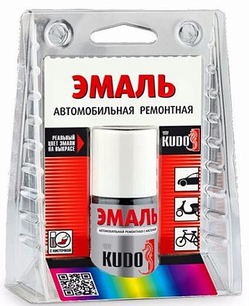 Эмаль автомобильная ремонтная с кисточкой KUDO preview 1