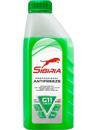 Антифриз зеленый SIBIRIA G11 preview 1