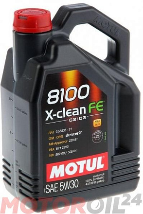 MOTUL 8100 X-clean EFE 5W-30 preview 1
