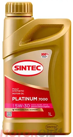 SINTEC Platinum 7000 5W-30 A5/B5 preview 1
