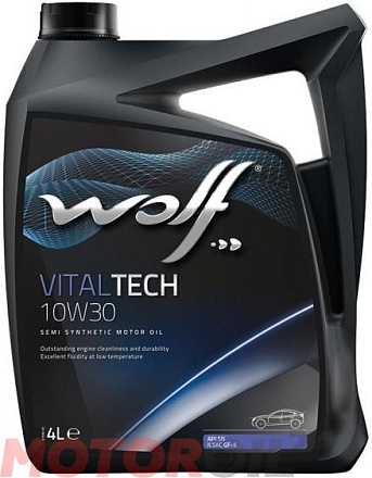 WOLF Vital Tech 10W-30 фото 1 WOLF Vital Tech 10W-30 preview 1