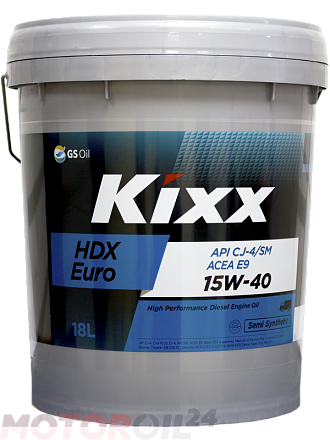 KIXX HDX Euro 15W-40 фото 1 KIXX HDX Euro 15W-40 preview 1