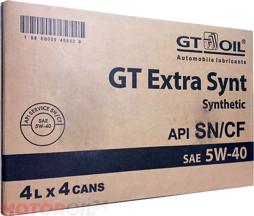 GT-OIL GT Extra Synt 5W-40 фото 1 GT-OIL GT Extra Synt 5W-40 preview 1