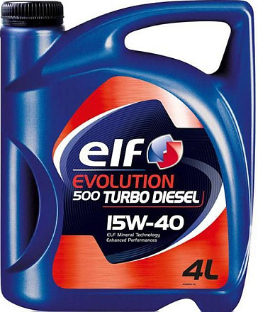 ELF Evolution 500 Turbo Diesel 15W-40 фото 1 ELF Evolution 500 Turbo Diesel 15W-40 preview 1
