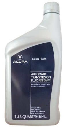 Трансмиссионное масло ACURA ATF DW-1 preview 1