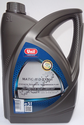 Трансмиссионное масло UNIL Matic III D Syn фото 1 Трансмиссионное масло UNIL Matic III D Syn preview 1