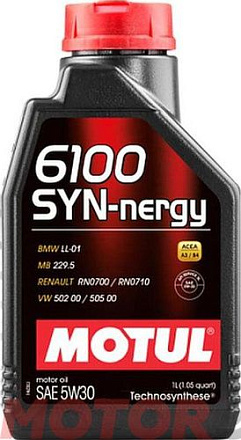 MOTUL 6100 Syn-Nergy 5W-30 preview 1