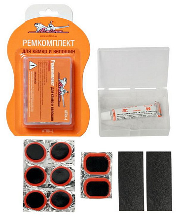 Ремкомплект AIRLINE для камер и вело шин preview 1