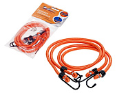 Набор резинок AIRLINE 2 шт. 80 см, D-8 мм (металлические крючки)