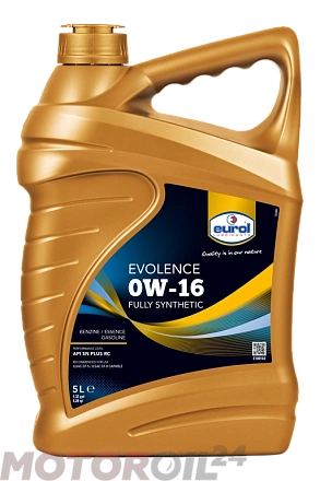EUROL Evolence 0W-16 фото 1 EUROL Evolence 0W-16 preview 1