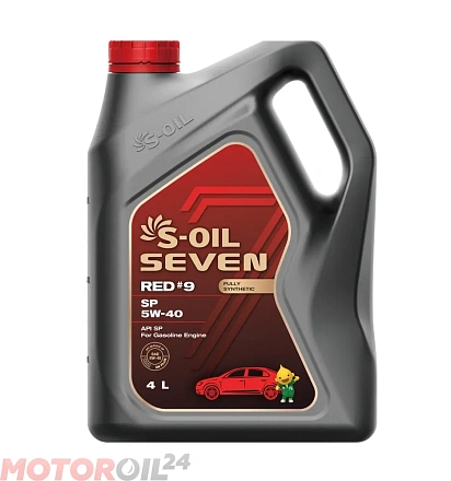 S-OIL 7 RED #9 SP 5W-40 фото 1 S-OIL 7 RED #9 SP 5W-40 preview 1