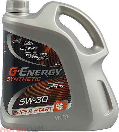 GAZPROMNEFT G-Energy Synthetic Super Start 5W-30 фото 1 GAZPROMNEFT G-Energy Synthetic Super Start 5W-30 preview 1