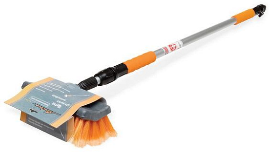 Швабра AIRLINE с насадкой для шланга, щеткой 25 см и телескопической ручкой 200 см preview 1