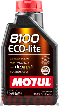 MOTUL 8100 Eco-lite 5W-30 preview 1