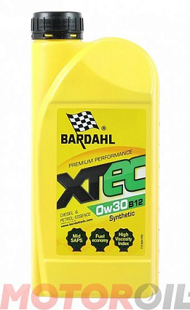 BARDAHL XTEC 0W-30 B12 preview 1
