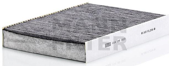 Салонный фильтр с активированным углем MANN CUK25003 preview 2