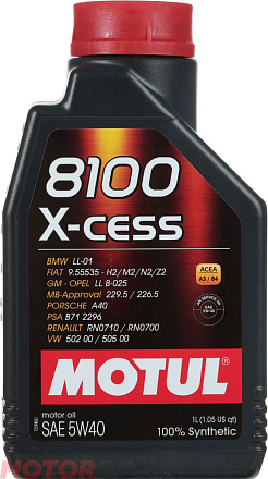 MOTUL 8100 X-cess 5W-30 preview 1