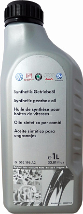 Трансмиссионное масло VW G052196A2 фото 1 Трансмиссионное масло VW G052196A2 preview 1