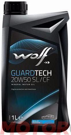 WOLF Guard Tech 20W-50 SL/CF фото 1 WOLF Guard Tech 20W-50 SL/CF preview 1