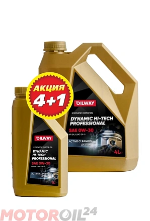 OILWAY Dynamic Hi-Tech Professional 0W-30 фото 1 OILWAY Dynamic Hi-Tech Professional 0W-30 preview 1