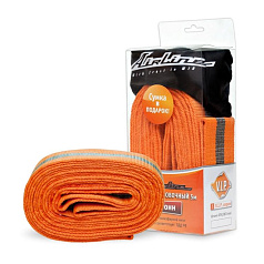 Трос VIP буксировочный лента AIRLINE 7 т., 5 м., без крюков, с сумкой