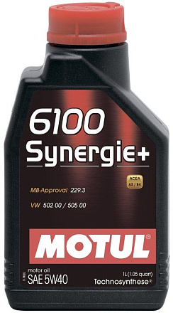 MOTUL 6100 Synergie+ 5W-40 preview 2