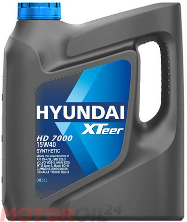 HYUNDAI XTeer Diesel HD 7000 15W-40 preview 1