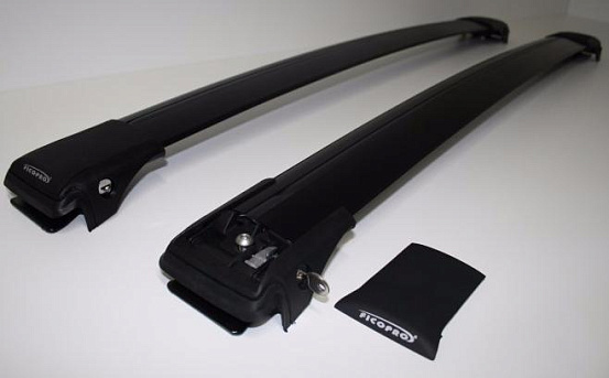 Багажник на рейлинги FICOPRO R-56 B (черный) preview 1