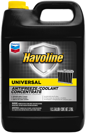 Антифриз готовый желтый CHEVRON Havoline Universal Anti-Freeze/Coolant Premixed 50/50 (B) preview 1