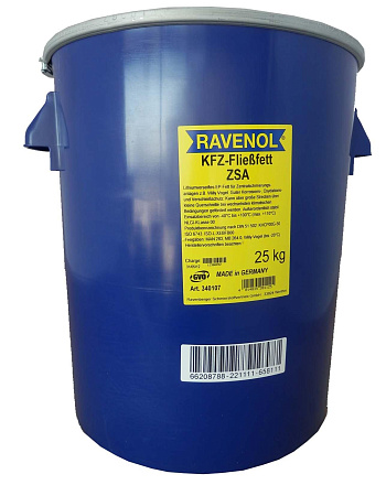 Смазка RAVENOL KFZ-Fliessfett ZSA фото 1 Смазка RAVENOL KFZ-Fliessfett ZSA preview 1