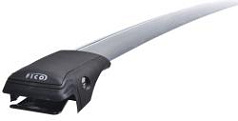 Багажник на рейлинги FICOPRO R-42 S (серебристый)