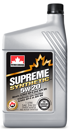 PETRO-CANADA Supreme Synthetic 5W-20 preview 1