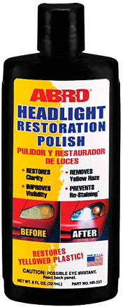 Полироль-восстановитель фар ABRO preview 1