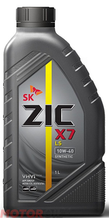 ZIC X7 LS 10W-40 фото 1 ZIC X7 LS 10W-40 preview 1